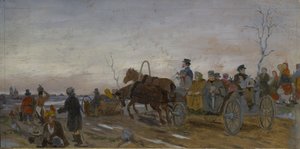 Sábado Santo por la noche, finales de 1860s-principios de 1870s de Vasili Grigorevich Perov