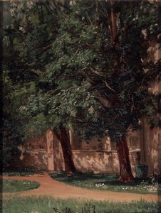 Cerca de la casa de los Tretiakov de Vasili Maksimovich Maksimov