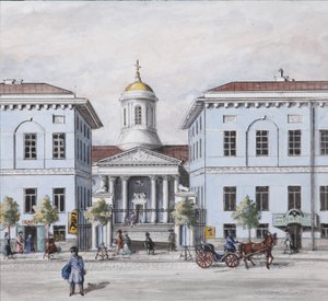 La avenida Nevsky en San Petersburgo