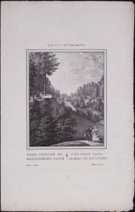 Vistas de San Petersburgo. Vista del Parque en Pavlovsk, 1833 de Vasili Semenovich Sadovnikov