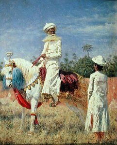 Un jinete en Jaipur