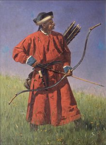 Soldado Bujará Sarbaz de Vasili Vasilievich Vereshchagin