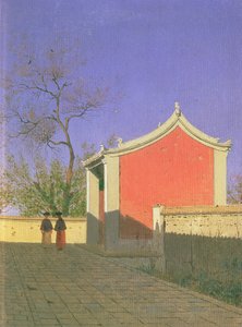 Casa de reuniones de los Solones, Ak-Kent, 1869-70 de Vasili Vasilievich Vereshchagin
