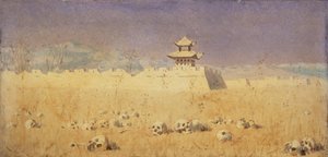 Ruinas en Chuguchak, Xinjiang, 1869