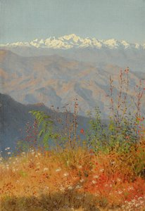 Atardecer en el Himalaya de Vasili Vasilievich Vereshchagin
