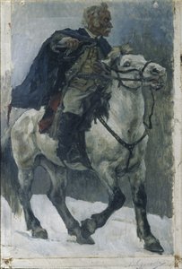 Alexander Suvorov a caballo de Vasilij Ivanovic Surikov