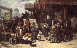 El juicio del Gran Príncipe, 1874 de Vasilij Ivanovic Surikov