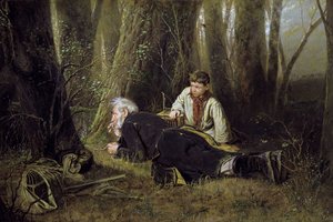 Cazador de pájaros, 1870