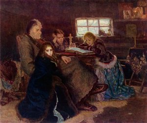 Menshikov en Berezovo de Vasily Surikov