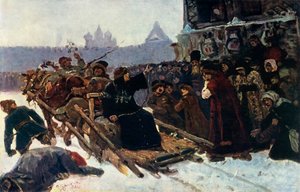 El boyardo Morozova, un estudio, 1881, 1965
