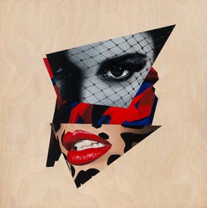 Felis Leo, 2015 (Acrílico sobre panel de madera)