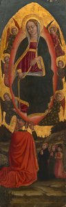La Asunción de la Virgen con los Santos de un retablo agustiniano de Venetian