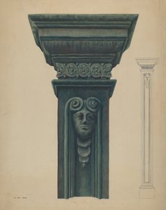 Pilar de Hierro Fundido de Vera Van Voris