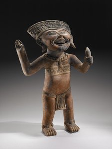 Efigie del "Niño que ríe", 600-900 d.C. de Veracruz Veracruz