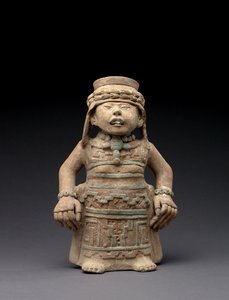 Figura de efigie femenina de pie, 600-900 de Veracruz Veracruz