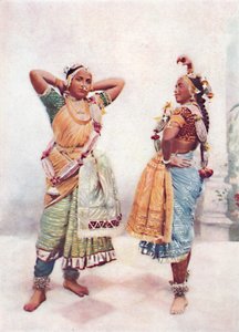 Chicas nautch de Baroda, 1902 de Vernon and Co