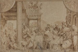 Cristo en casa de Simón de Veronese (Paolo Caliari)