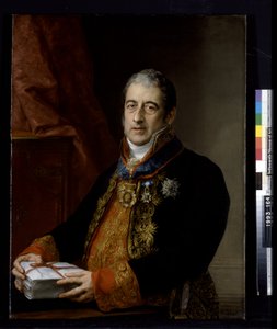 Retrato De Juan Miguel De Grijalba (óleo sobre lienzo) de Vicente Lopez y Portana