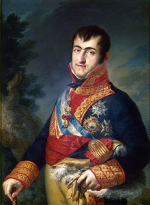 Retrato del Rey Fernando VII de España, 1814-1815 de Vicente Lopez y Portana
