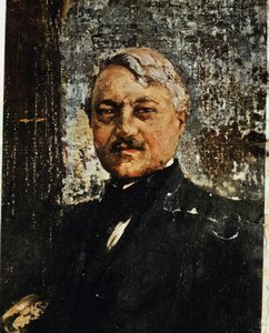 Retrato de Salvatore Di Giacomo (1860-1934) de Vicenzo Irolli