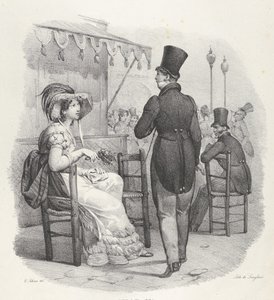 Cap. IV: ¡Ella me mira! ¡Dios, qué felicidad!, 1824 de Victor Adam