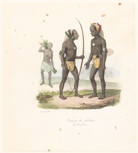Ropa de los habitantes de Vanikoro
Costumes des habitans de Vanikoro (título en el objeto)
Voyage de découvertes de l