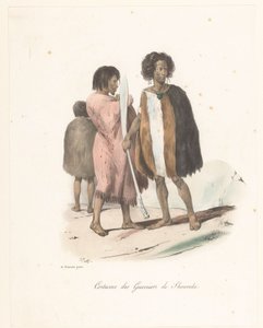 Traje de los guerreros de Shouraki (Nueva Zelanda)
Costume des Guerriers de Shouraki (título en el objeto)
Voyage de découvertes de l