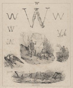 La letra W: Washington, Wagram, Waterloo de Victor Adam
