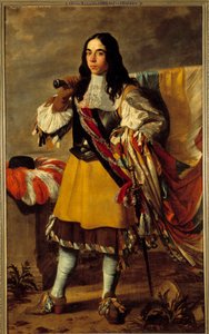 Una pintura de puerta de pared de Victor Boucquet (1619-1677) Siglo XVII Sol. 1,84x1,12 m