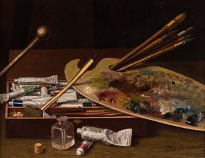 La paleta del artista