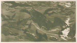 Aves de presa, 1893 de Victor Emile Prouve