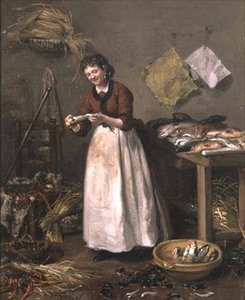 La Pescadera de Victor Gabriel Gilbert