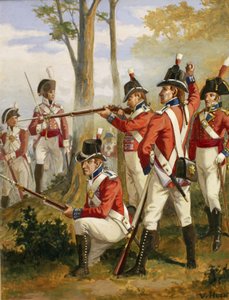 Uniformes de los marines reales 1790-1807, c.1924