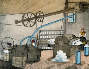 Hilado mecánico. Francia de Victor Janson