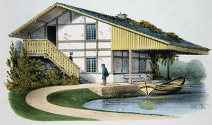 El chalet del vidriero, ilustración de 