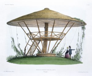 El parasol de Robinson, Parc de la Motte, Borgoña, de 