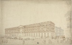 La columnata del Louvre de Victor Jean Nicolle