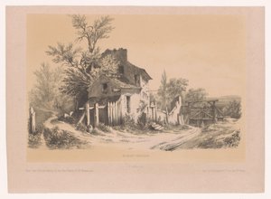 Boerderij op de Mont Valérien En Mont Valérien (título sobre objeto)