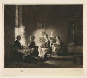 las encajeras de Victor Louis Focillon