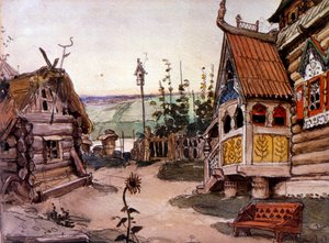 Nina Slobodka Berendeevka de Viktor Mikhaylovich Vasnetsov (1848 1926) de Victor Mikhailovich Vasnetsov