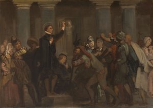 Boceto para la iglesia de Saint-Séverin: L