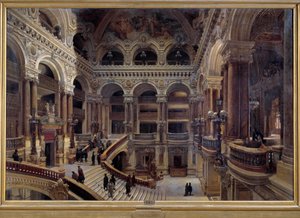 Inauguración de la Ópera de París en 1880