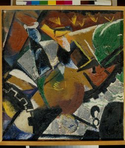 "Composición" Peinture de Viktor Palmov (1888-1929) - 1921 - Óleo sobre lienzo - Museo Estatal Ruso, San Petersburgo