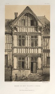 Pl. 25, Maison En Bois Sculpte A Cravan Yonne de Victor Petit