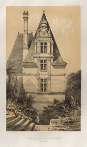 ...Pl. 37, Château De La Ranciere Maine et Loire, 1860 de Victor Petit