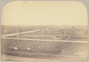Pl. XVI. Vista panorámica al este del museo de Victor Prevost, Gaston L. Feuardent and Co., New York