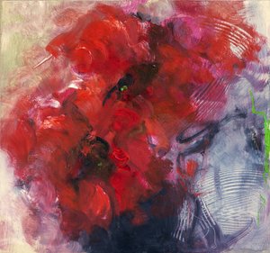 Just Smile, 2022 (óleo sobre lienzo) de Victoria Montesinos