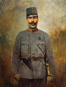 Archiduque Eugenio de Austria, c.1916 (óleo sobre lienzo) de Vienna Nedomansky Studio