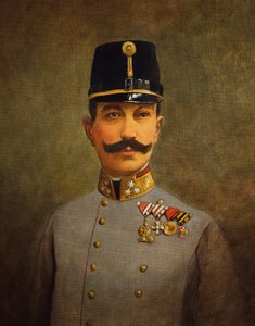 General Eduard von Bohm-Ermolli, c.1916 (óleo sobre lienzo) de Vienna Nedomansky Studio
