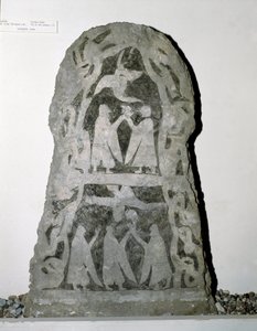Piedra rúnica del siglo VII-VIII de Viking